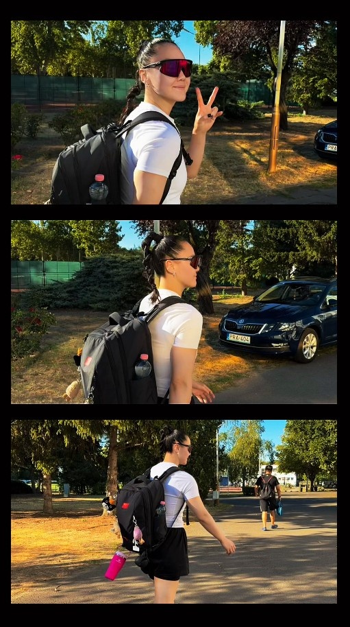 武桐桐晒照：莫慌莫忙 时间还长 单纯的一颗心需要很大的福德